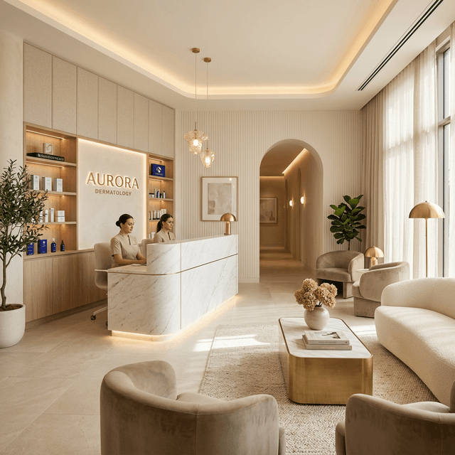 DermaCare Clinic Luxury Reception